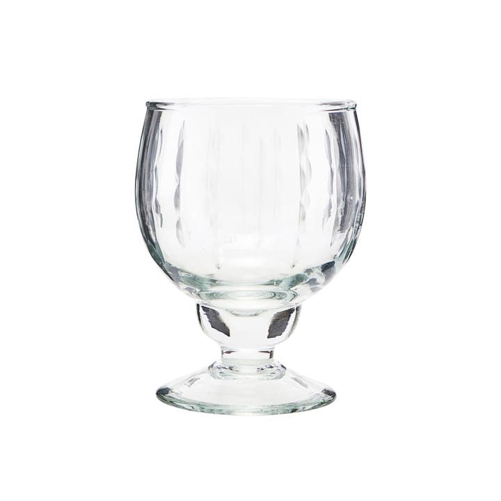 Vintage white wine glasss, clear House Doctor