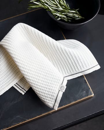 Waffle dishcloth 30x30 cm 2-pack - grey - House Doctor