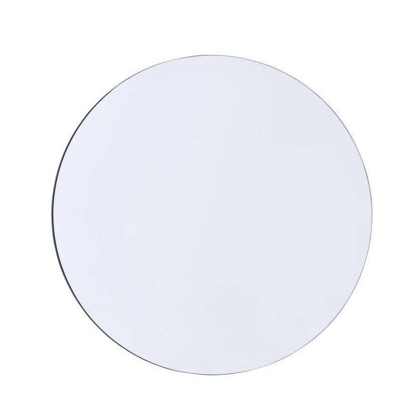 House Doctor Walls mirror o 50 cm clear | Scandinavian Design | Round mirrors | Transparent