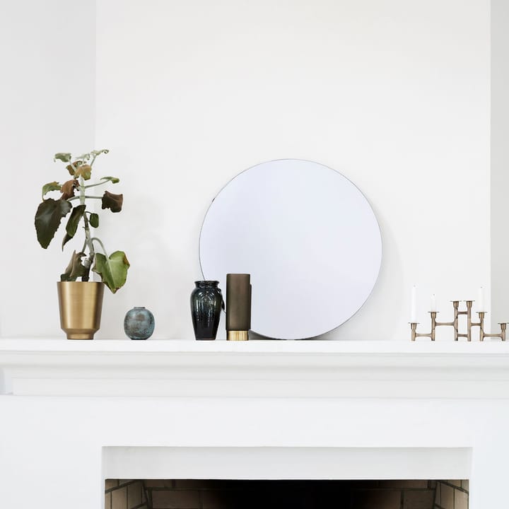 Walls mirror Ø 50 cm, grey House Doctor