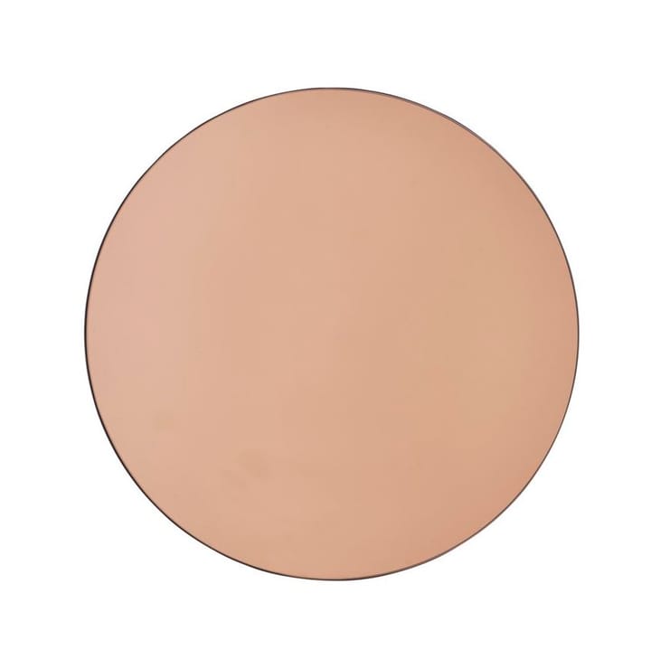 Walls mirror Ø 50 cm - rose gold - House Doctor
