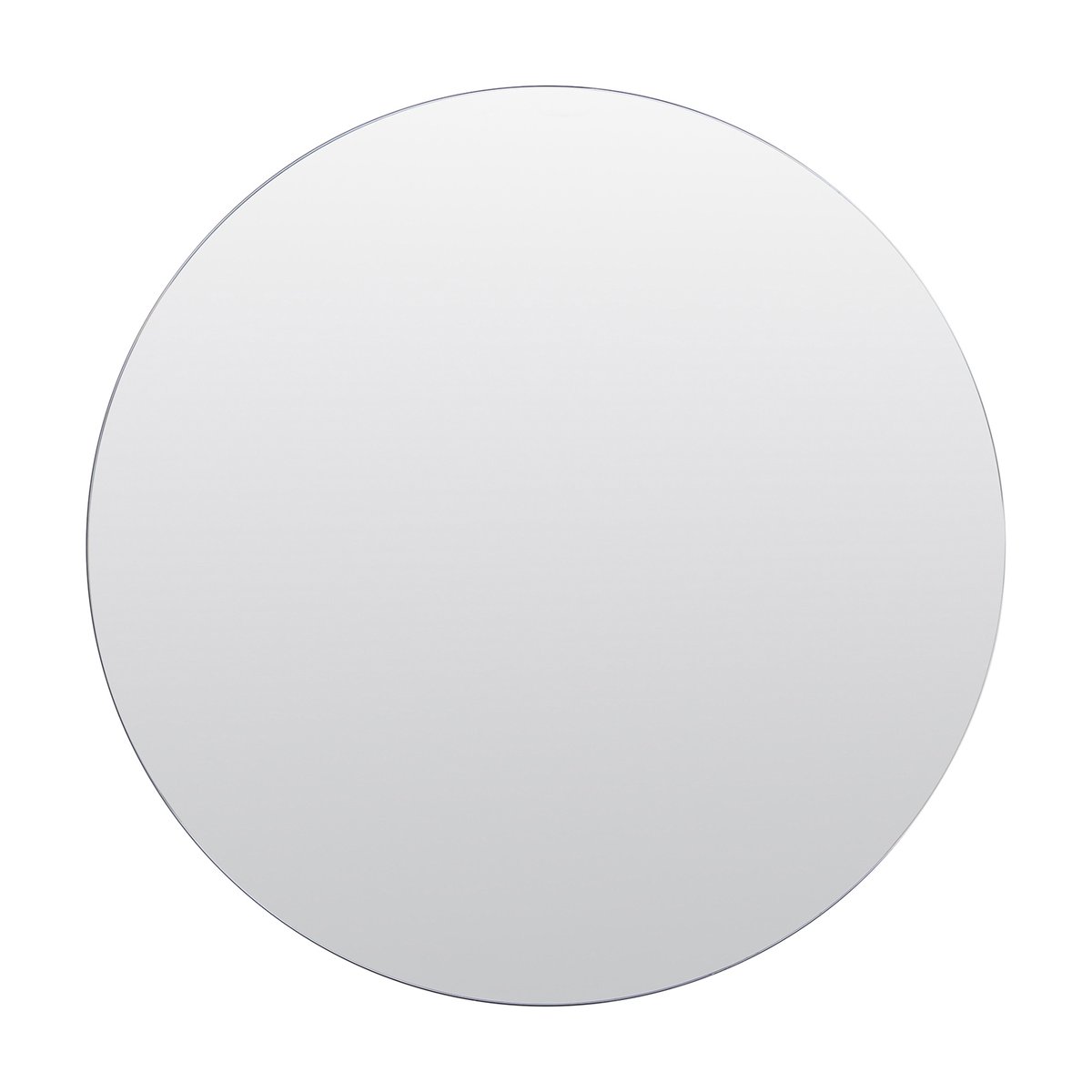 House Doctor Walls mirror o 80 cm clear | Scandinavian Design | Round mirrors | Transparent