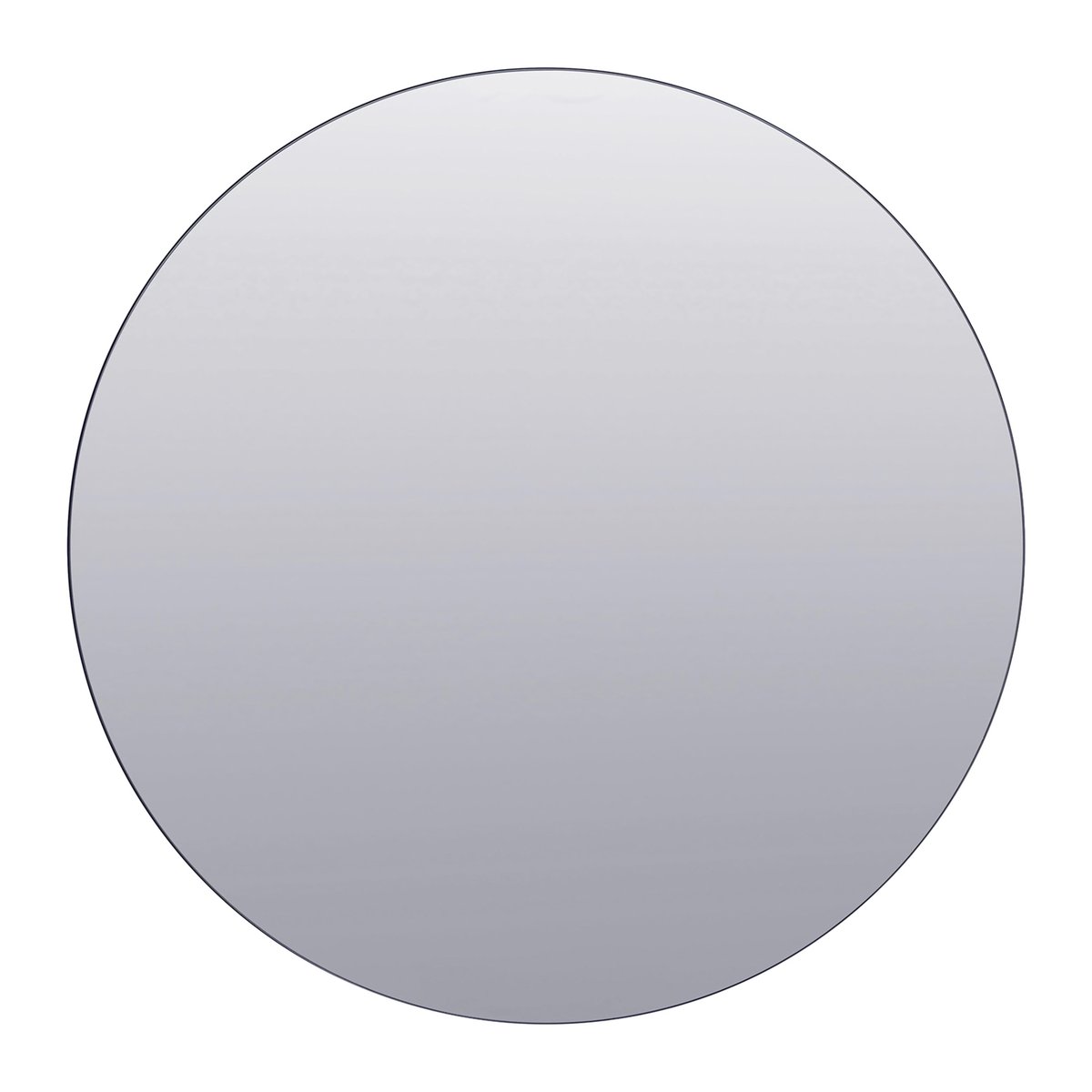 House Doctor Walls mirror o 80 cm grey | Scandinavian Design | Round mirrors | Grey