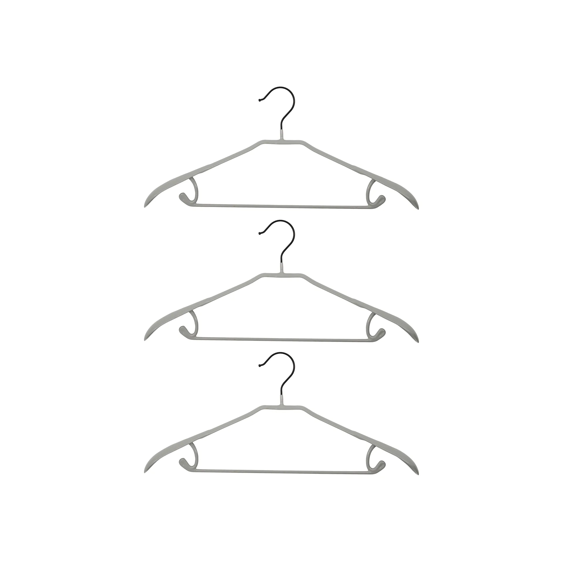 Ward hanger 3-pack, black-grey House Doctor