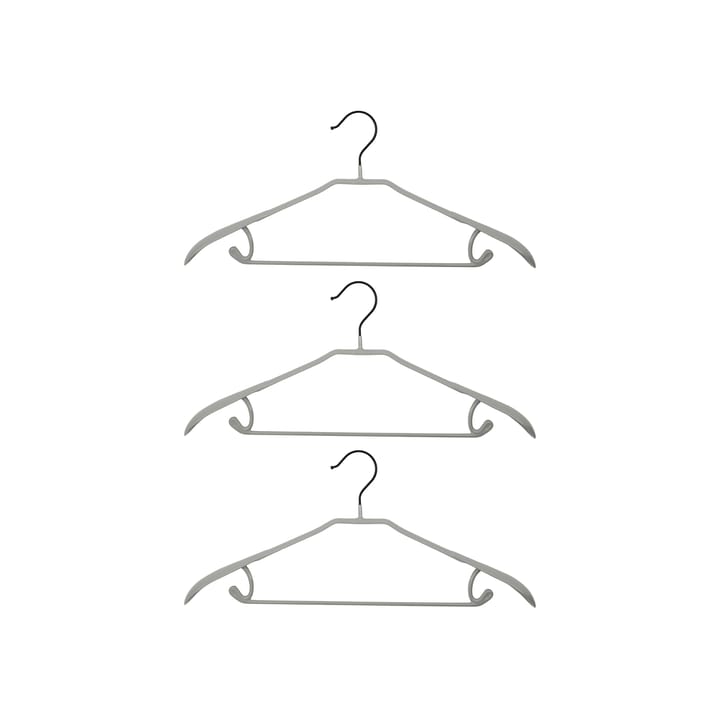 Ward hanger 3-pack, black-grey House Doctor