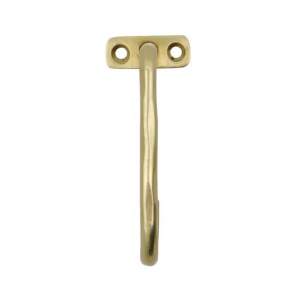 Welo hook 10 cm - Brushed brass - House Doctor