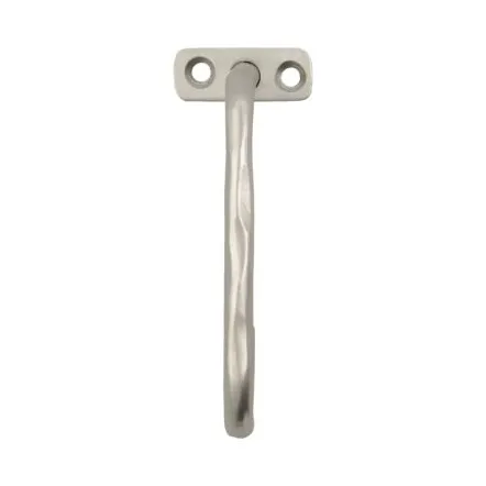 House Doctor Welo hook 10 cm Brushed silver | Scandinavian Design | Clothes hooks & hangers | Silver-coloured
