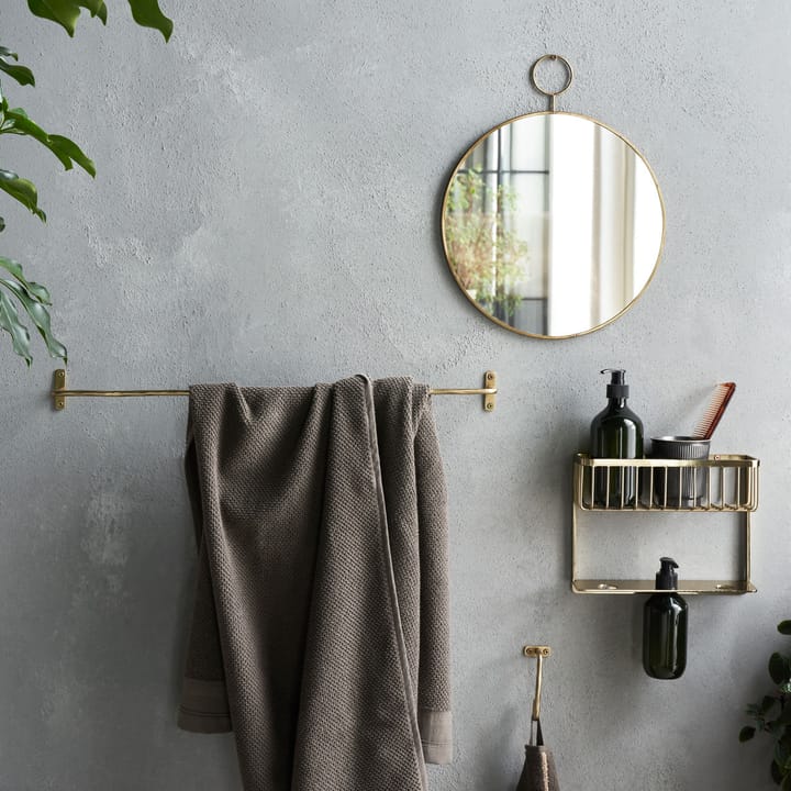 Welo towel rack 61,5 cm - Brushed brass - House Doctor