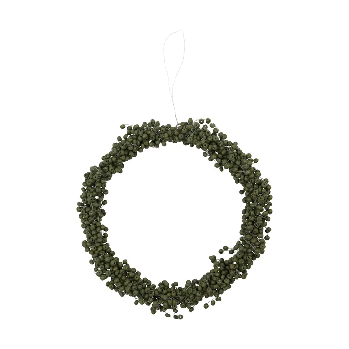 Winter wreath - Green, Ø23 cm - House Doctor