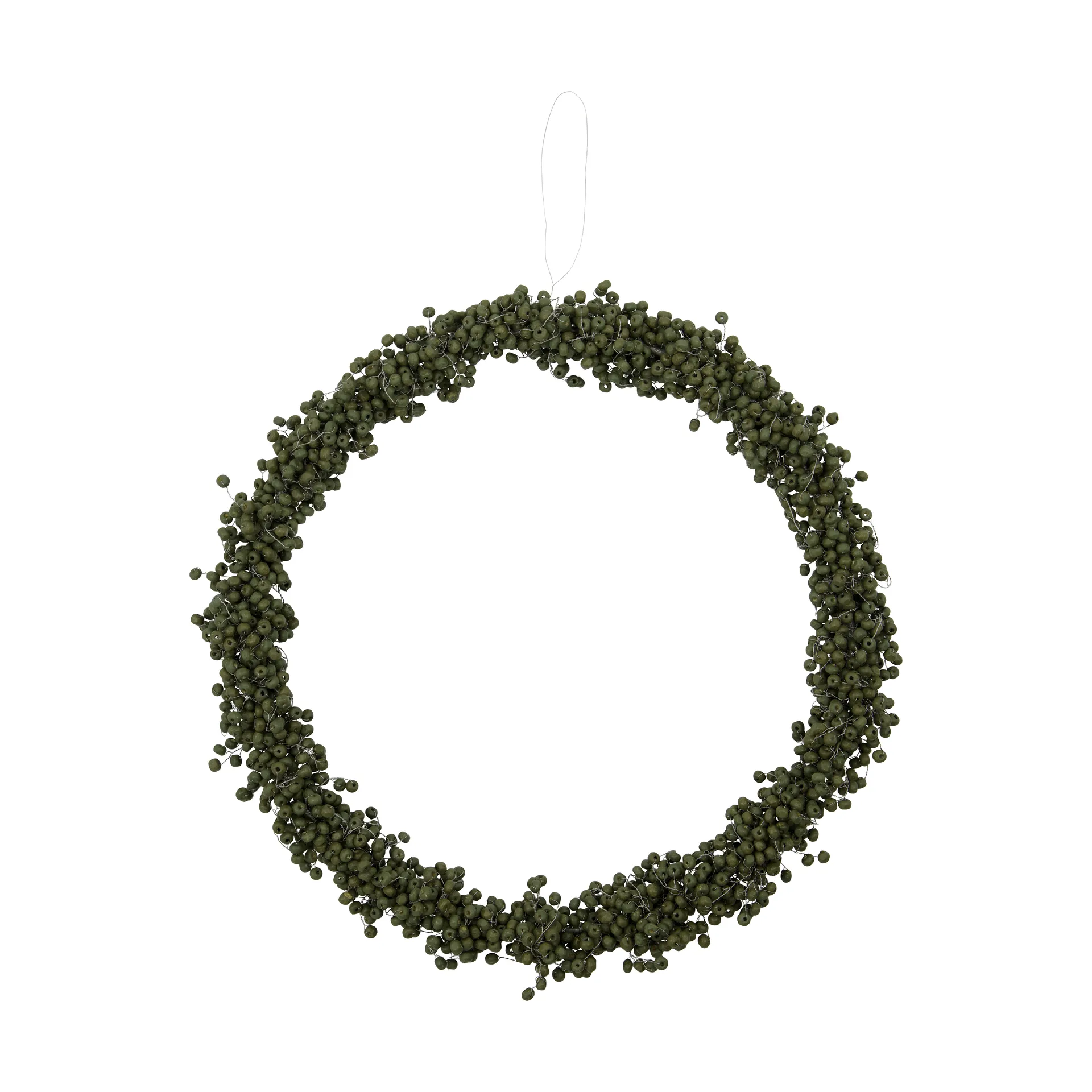 Winter wreath, Green, Ø33 cm House Doctor