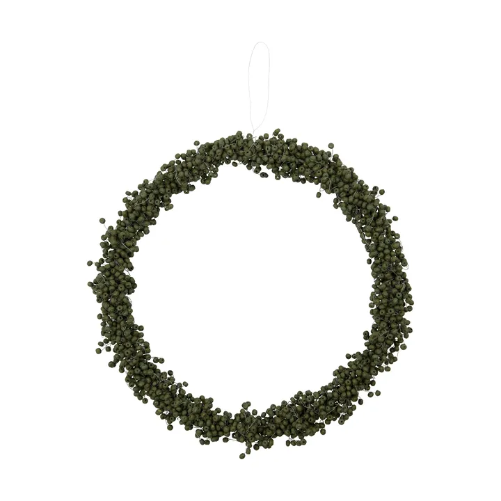 Winter wreath - Green, Ø33 cm - House Doctor
