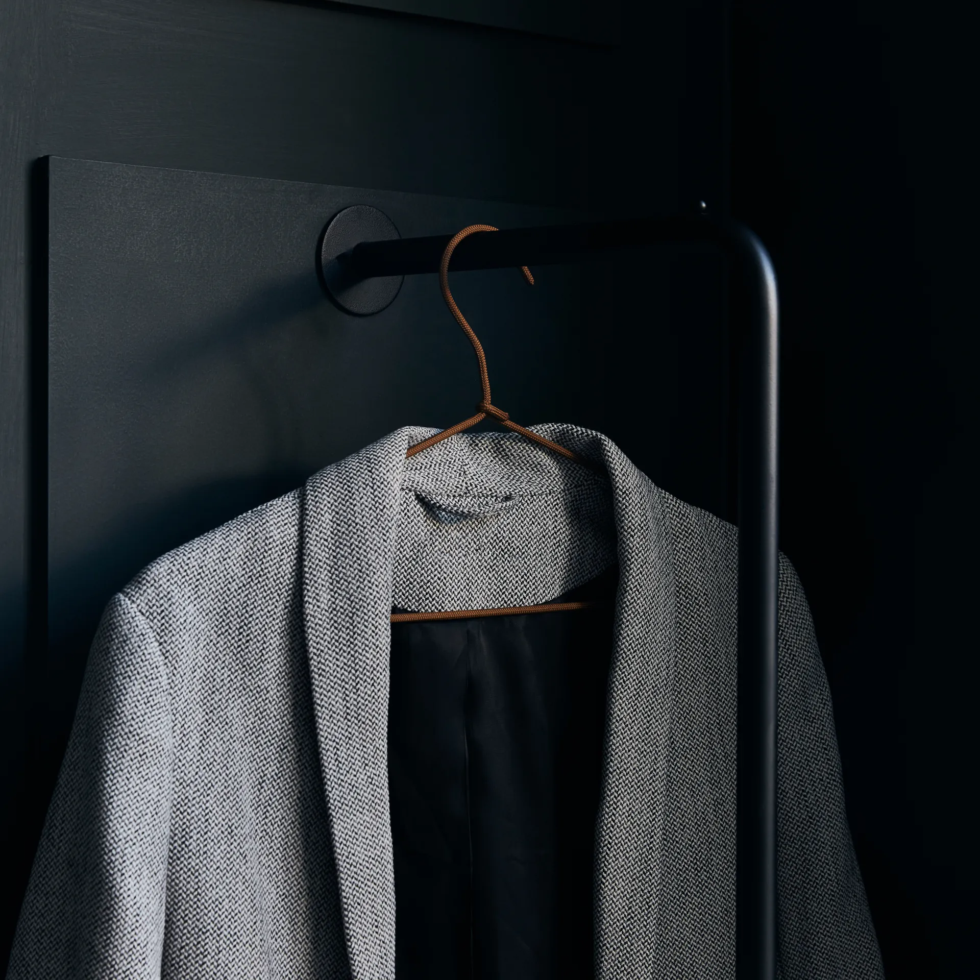 Wire hanger 3-pack, brown House Doctor