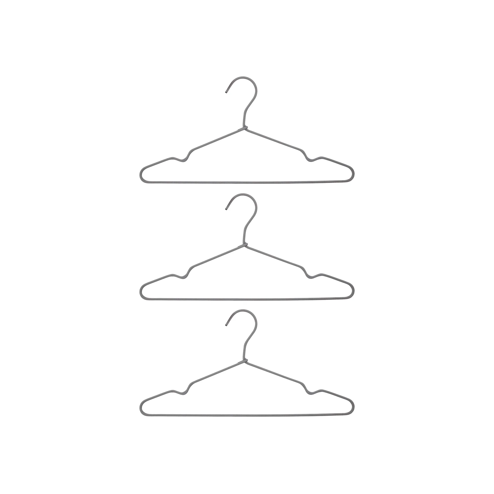 Wire hanger 3-pack, light grey House Doctor