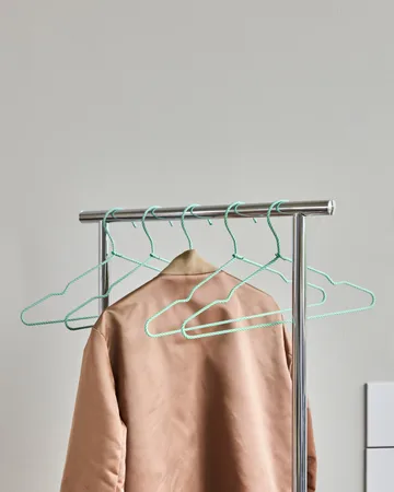 Wire hanger 6-pack - Green - House Doctor