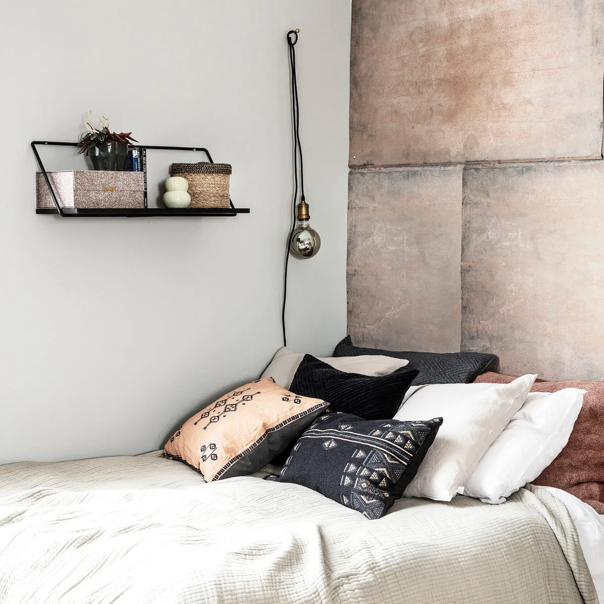 Wired shelf 70 cm, Black House Doctor