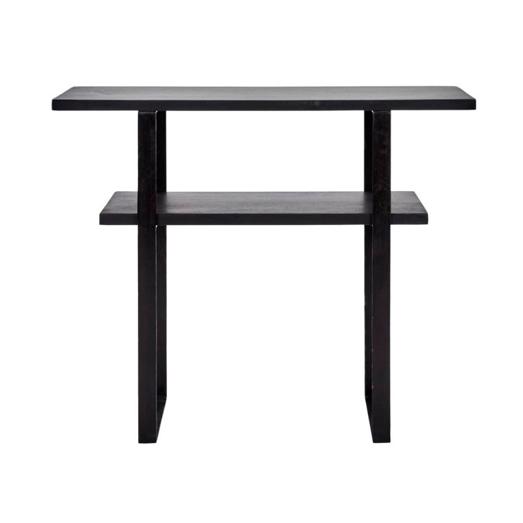 House Doctor Woda console table 90x30x75 cm Svart | Scandinavian Design | Side tables | Black