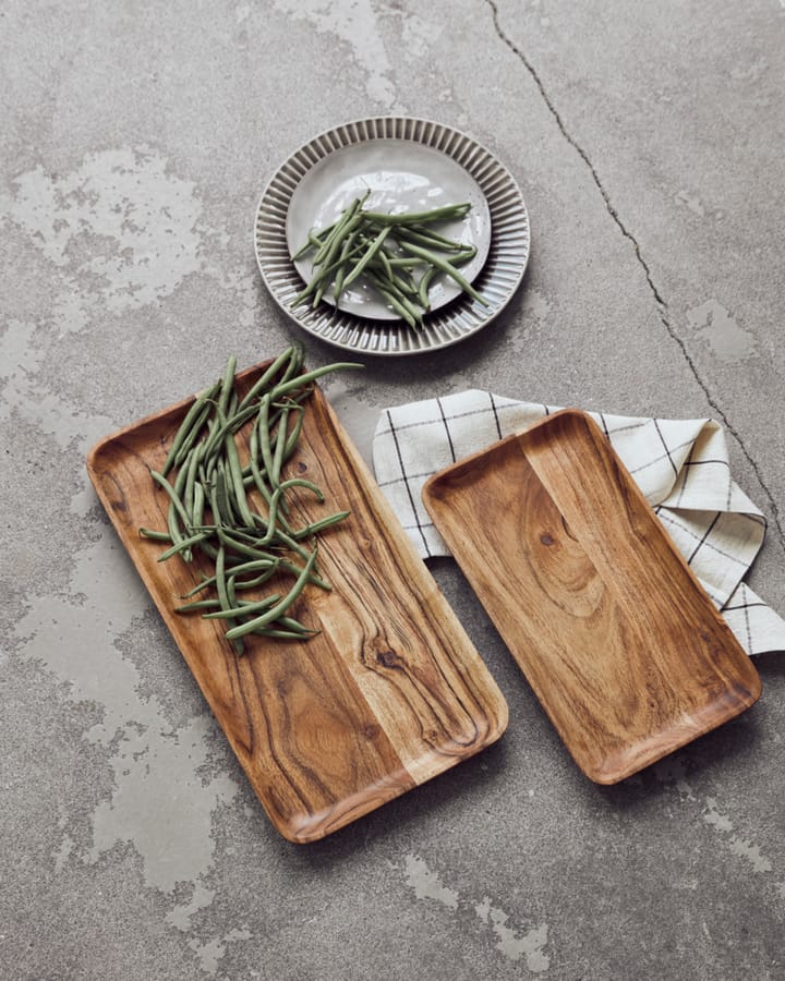 Wood tray 2 pieces, Nature House Doctor