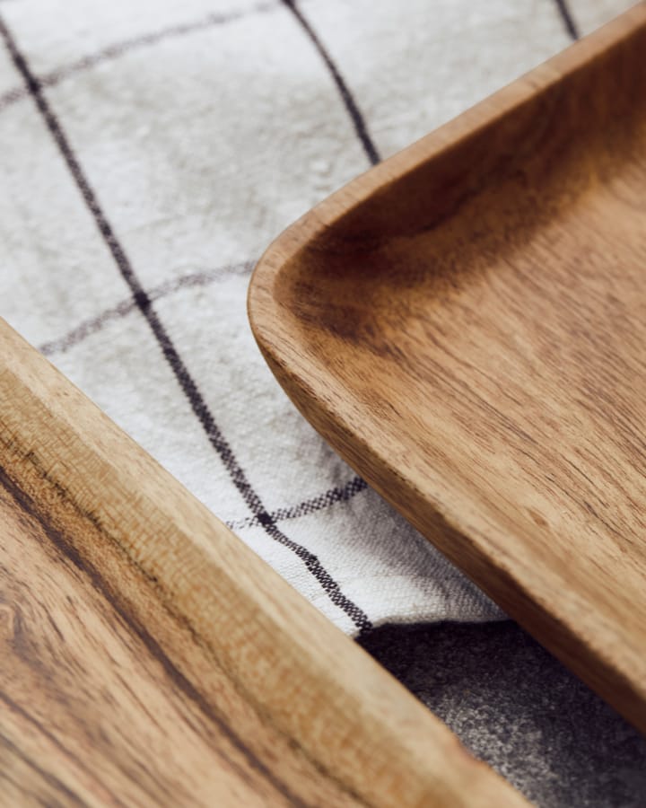 Wood tray 2 pieces, Nature House Doctor