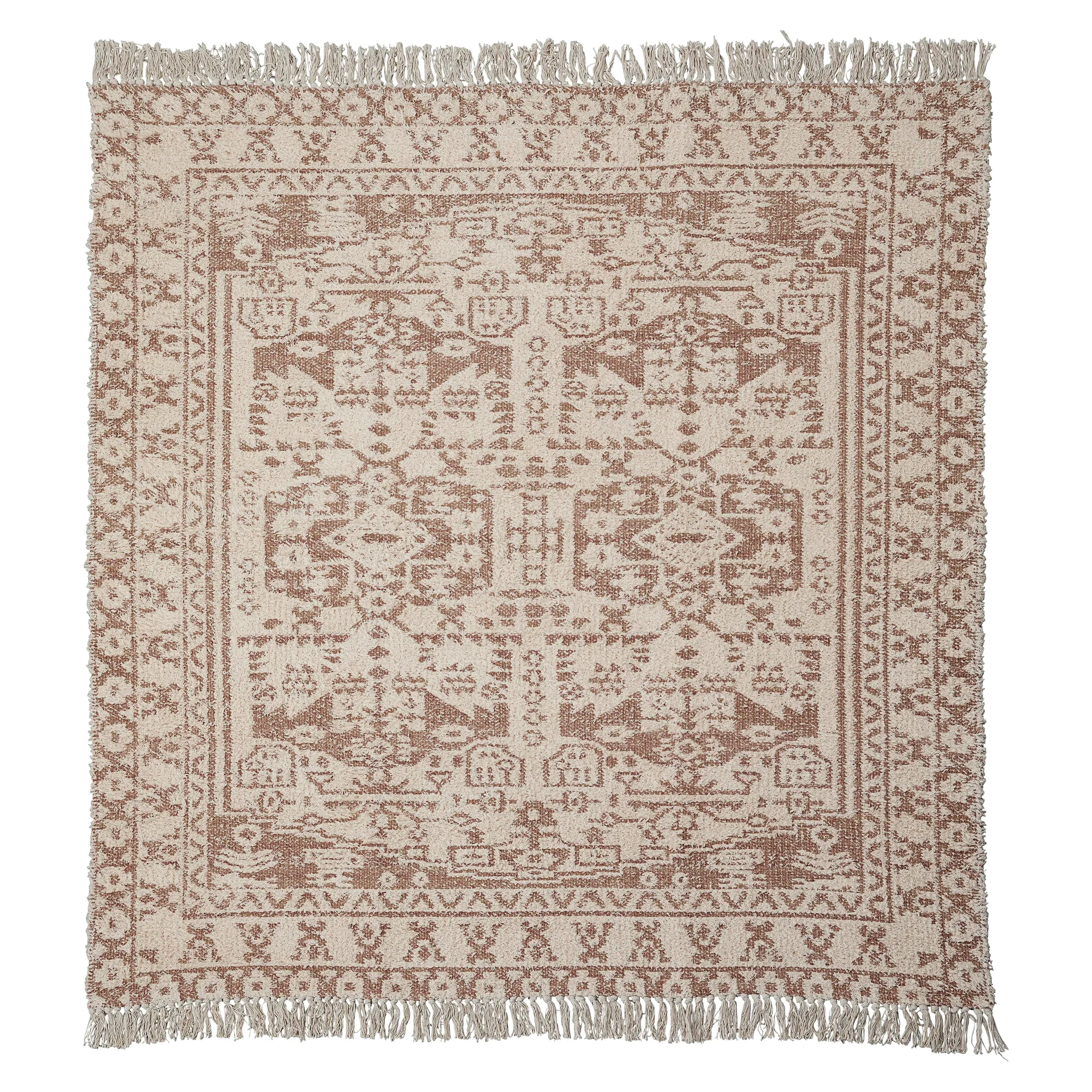Wowe rug 180x180 cm, Beige House Doctor