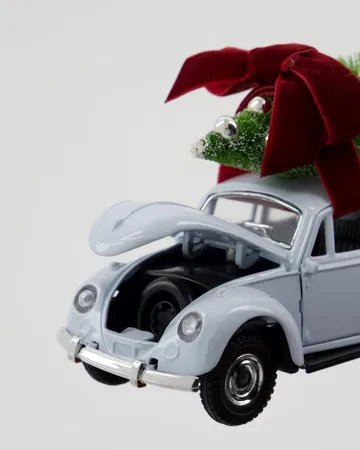 Xmas car - Light blue - House Doctor