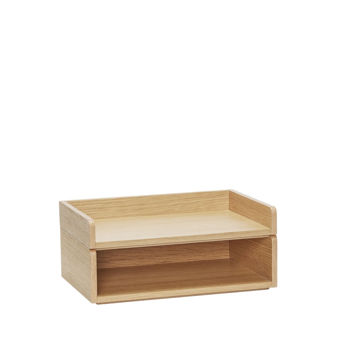 Hübsch Afour tray 33x22 cm 2-pack Nature | Scandinavian Design | Trays |