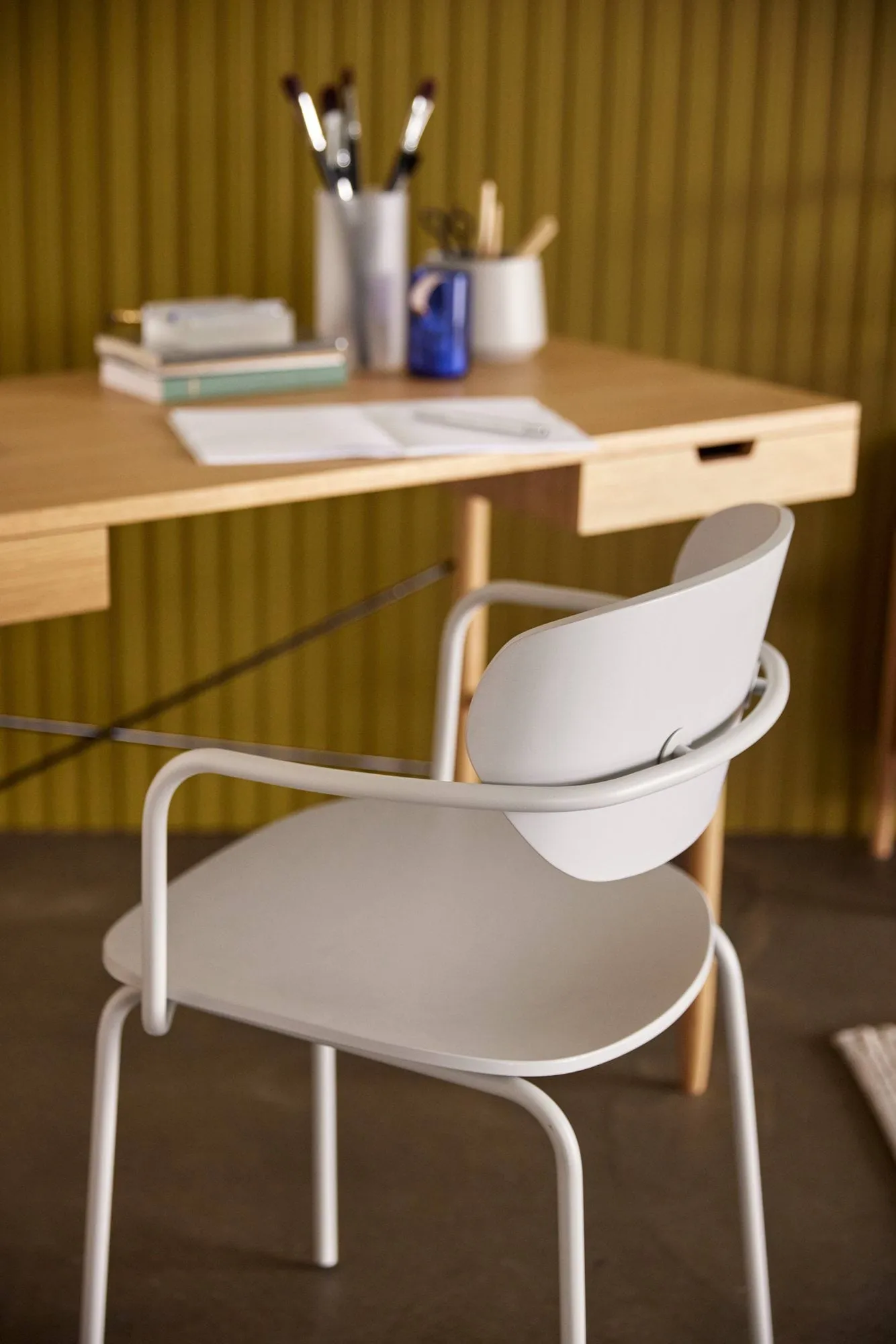 Arch chair, Light grey Hübsch Interior