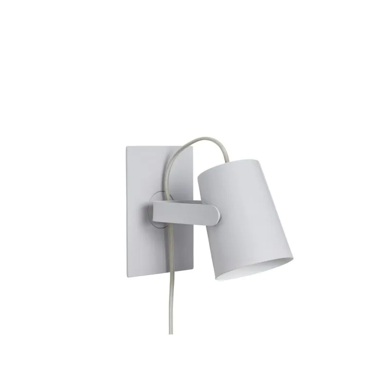 Ardent wall lamp 17 cm, Light gray Hübsch Interior