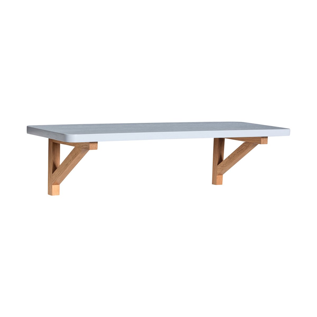 Hübsch Arki shelf Oak-grey | Scandinavian Design | Shelves & shelving systems | Grey
