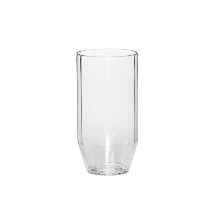 Aster water glass 14 cm - Clear - Hübsch