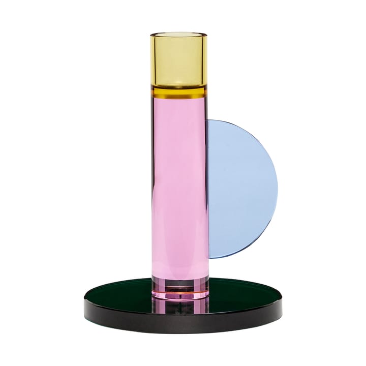 Astro candleholder - Pink - Hübsch