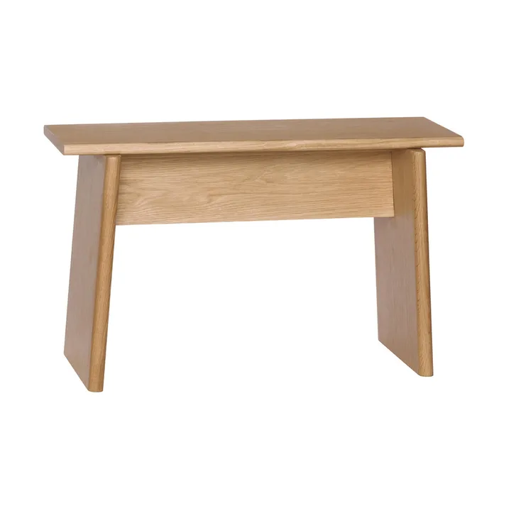 Baenk stool - Oak, 80x31x48 cm - Hübsch