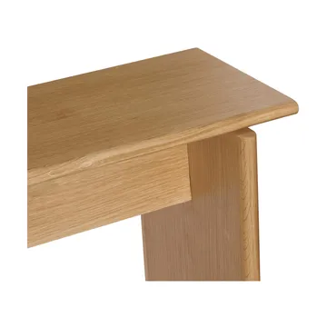 Baenk stool - Oak, 80x31x48 cm - Hübsch