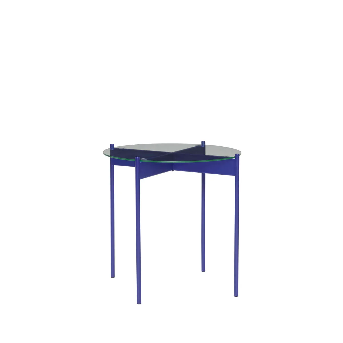 Beam side table 45 cm, Blue Hübsch Interior