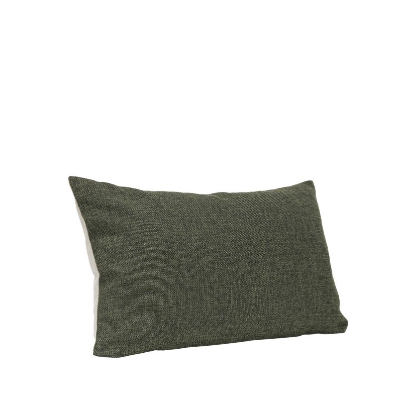 Hübsch Bliss pillow 50x80 cm Green-beige | Scandinavian Design | Cushion covers | Green