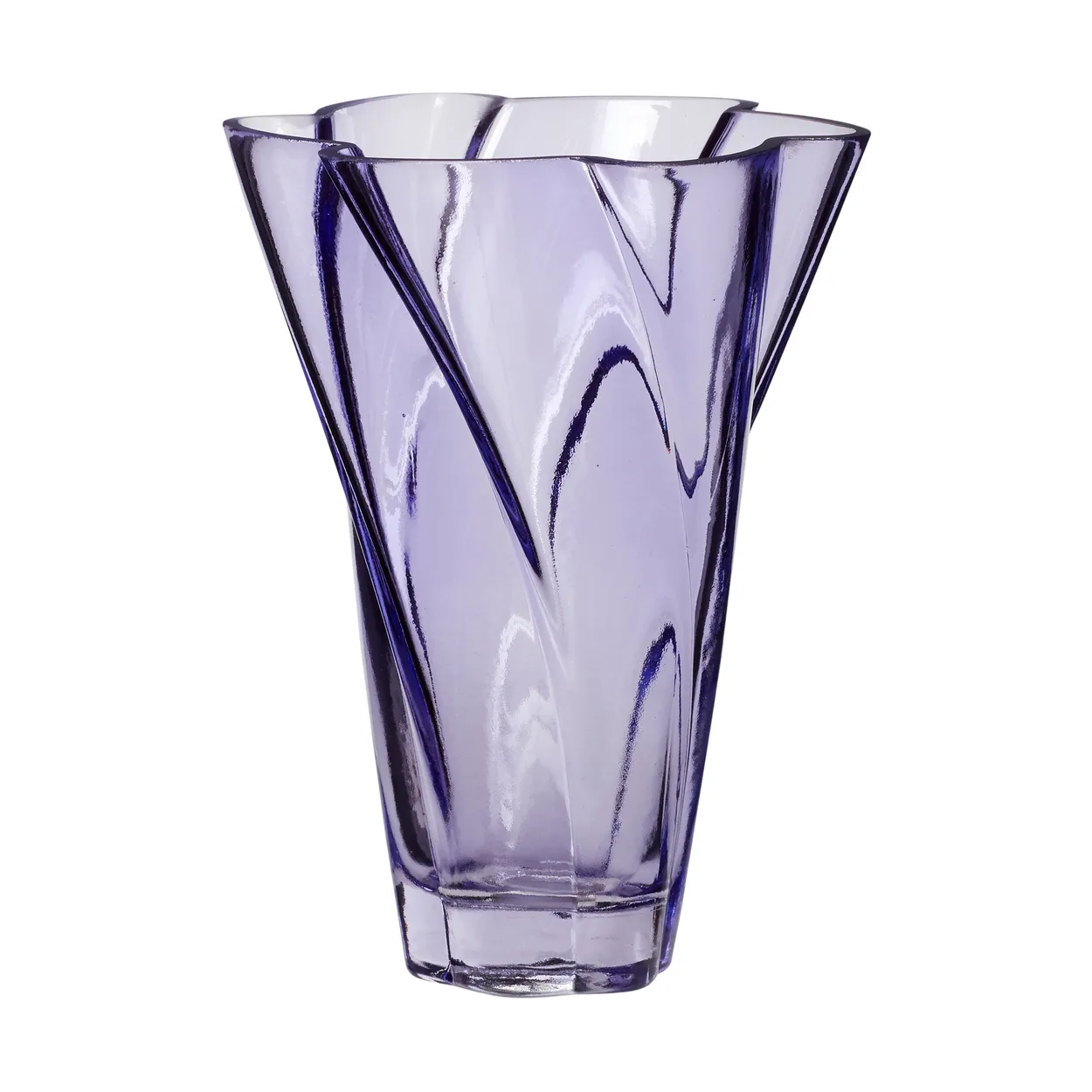 Hübsch Bloom vase Purple | Scandinavian Design | Vases | Purple