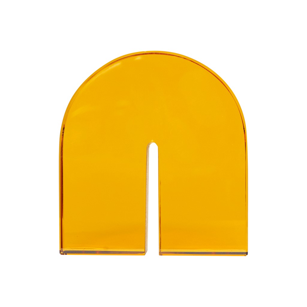 Hübsch Bookend ice cream Amber | Scandinavian Design | Decorative accessories | Orange