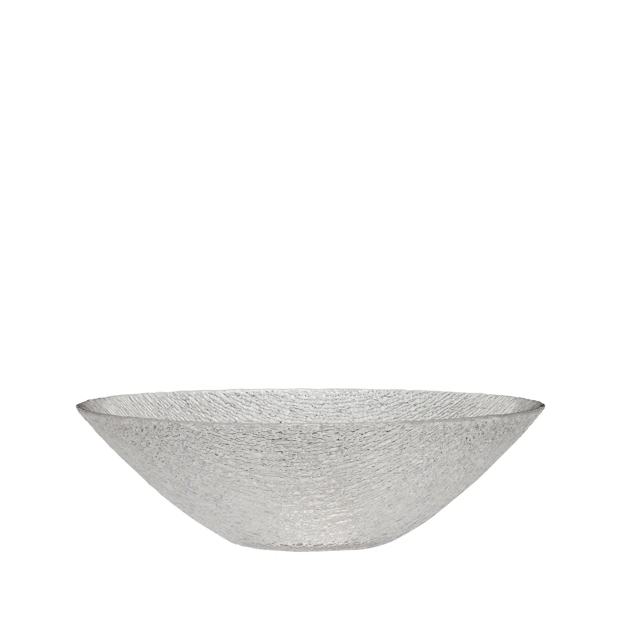Hübsch Bowl o25 cm Clear | Scandinavian Design | Serving bowls | Transparent