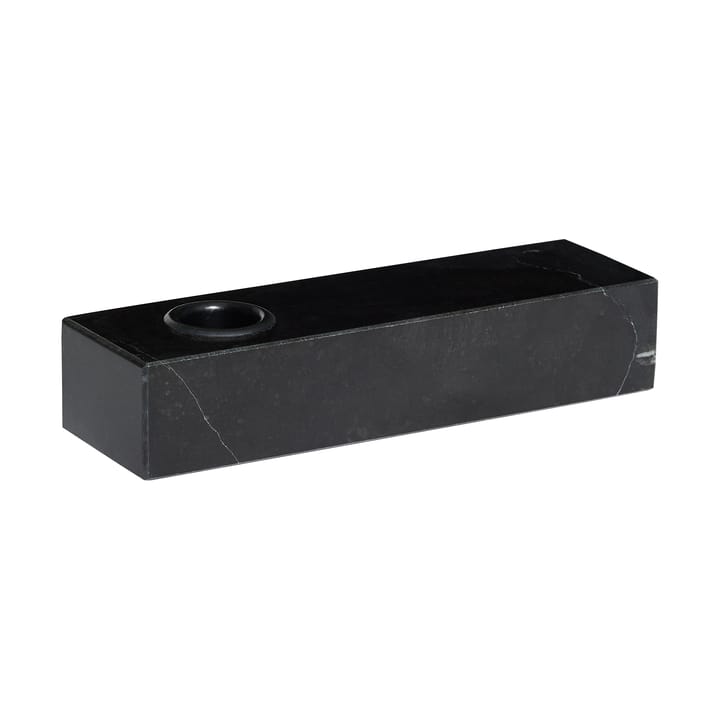 Brick candle holder - Black - Hübsch