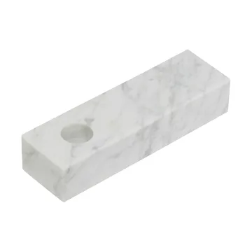 Brick candle holder - White - Hübsch Interior