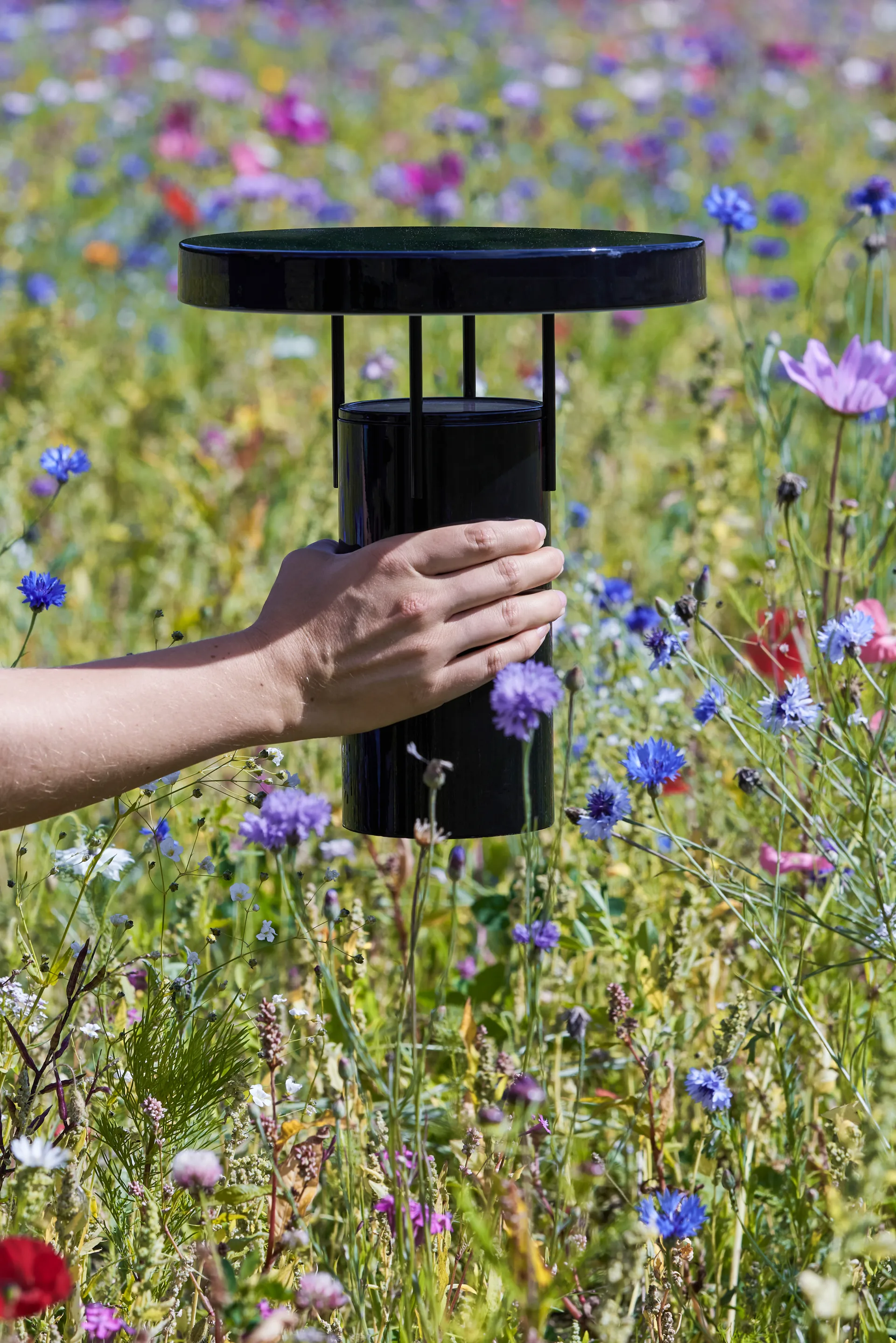 BringMe portable table lamp, Black Hübsch Interior