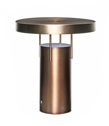 BringMe portable table lamp - Burnished brass, 28 cm - Hübsch Interior