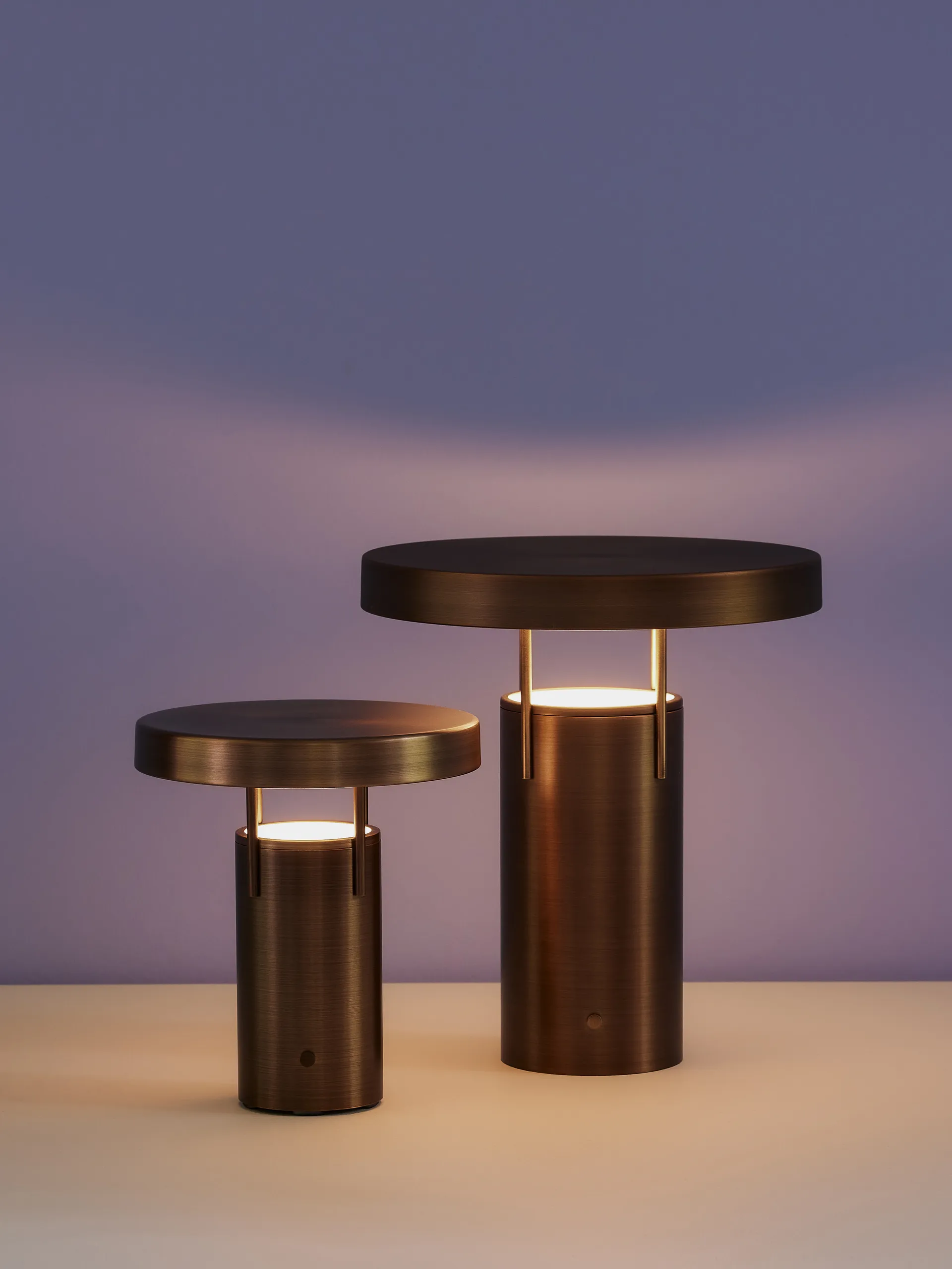 BringMe portable table lamp, Burnished brass, 28 cm Hübsch Interior