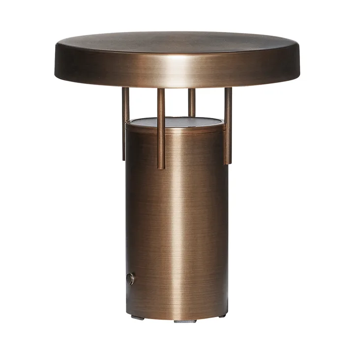 BringMe portable table lamp - Burnished brass new, mini 20 cm - Hübsch