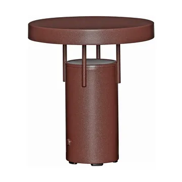BringMe portable table lamp - Metallic burgundy, mini 20 cm - Hübsch Interior