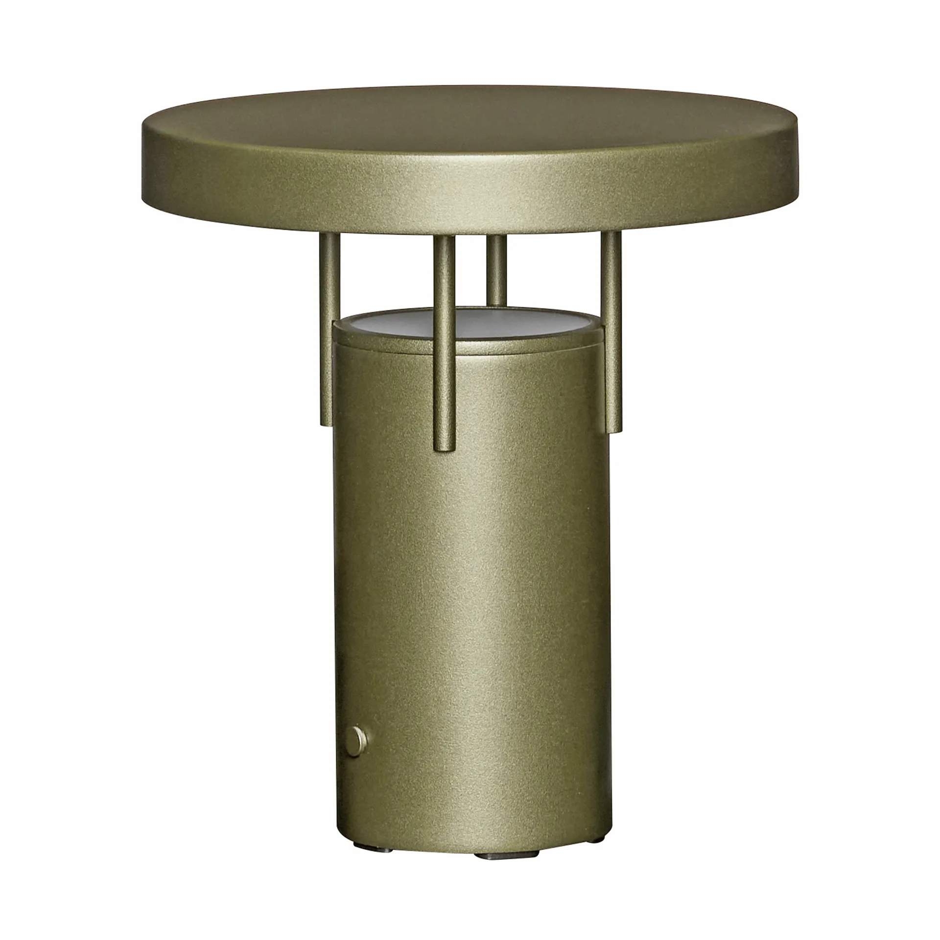 BringMe portable table lamp, Metallic dark green, mini 20 cm Hübsch Interior