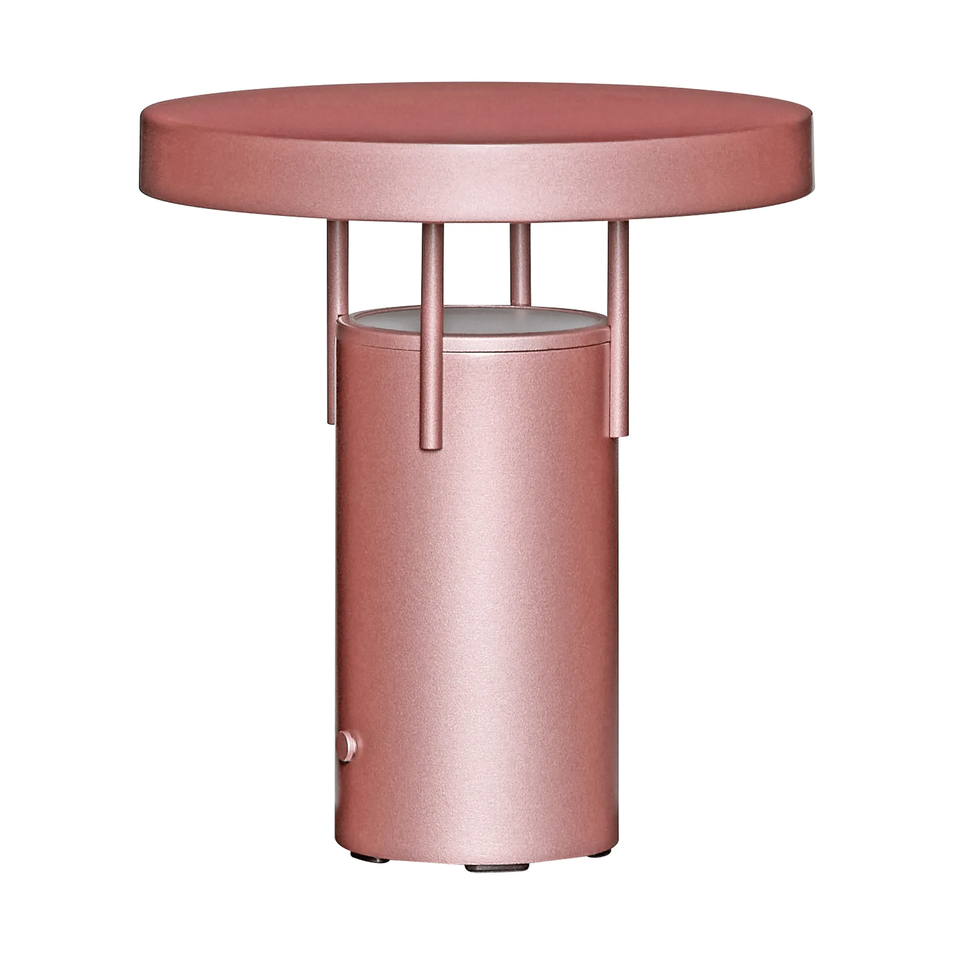 BringMe portable table lamp, Metallic pink, mini 20 cm Hübsch Interior