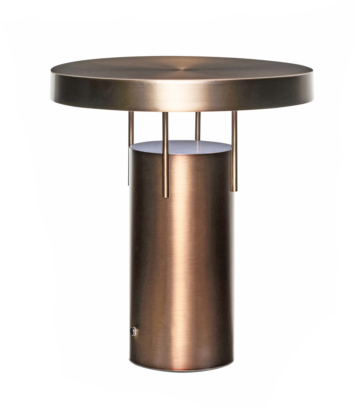 Hübsch BringMe table lamp Burnished brass | Scandinavian Design | Desk & table lamps | Brown