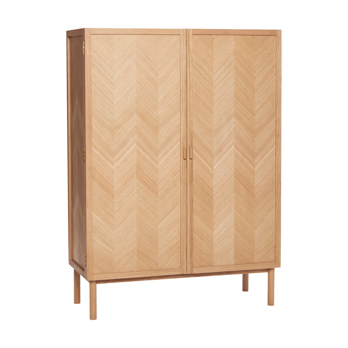 Hübsch Cabinet 100x140 cm Nature | Scandinavian Design | Display & glass cabinets |