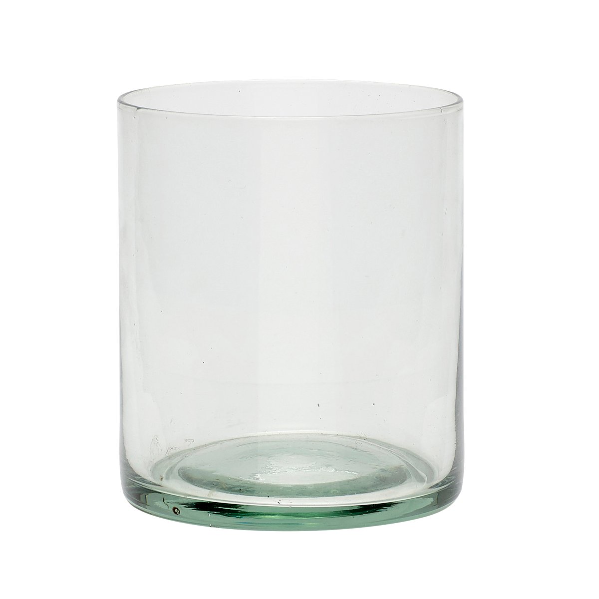 Hübsch Candle lantern o9 cm Green | Scandinavian Design | Tea light holders, lanterns & candle dishes | Green