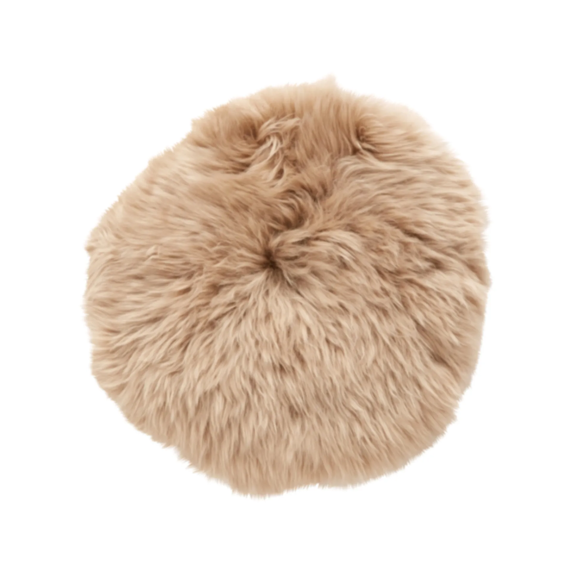Chair cushion 38 cm, Light brown Hübsch Interior